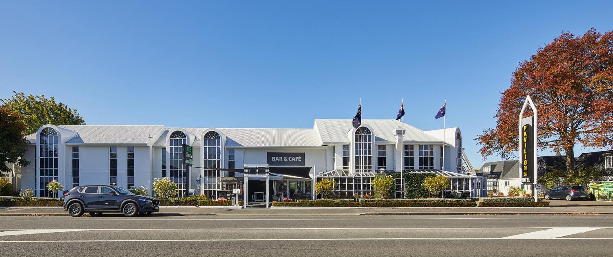 Pavilions Hotel Крайстчърч Екстериор снимка